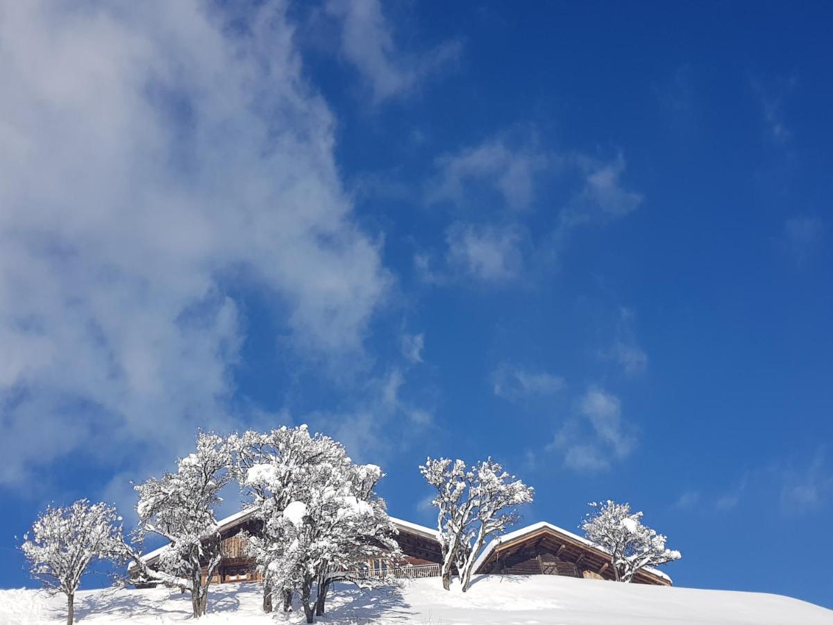 Aux Fermes De La Croix, Maison D'Hotes, Spa Hauteluce Exterior foto